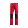 Calça multi-bolsos Mannheim - Vermelho/Preto