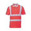 Polo AV Laser de manga curta - Vermelho AV