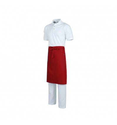 Avental Apron de cinta curto - Bordô
