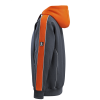 Sweat com capuz Motril - Azul Marinho/Laranja AV