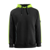 Sweat com capuz Motril - Preto/Amarelo AV