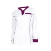 Workteam B6200 - Camisa bicolor Elegant para Senhora